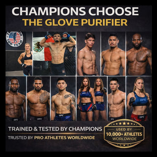 The Glove Purifier V2 with Thermal Heating and O3-Enabled Active Technology Built for Preserving Boxing Gloves