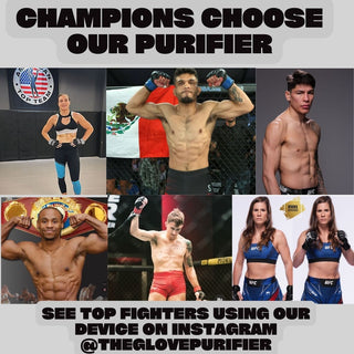 The Glove Purifier V2 with Thermal Heating and O3-Enabled Active Technology Built for Preserving Boxing Gloves