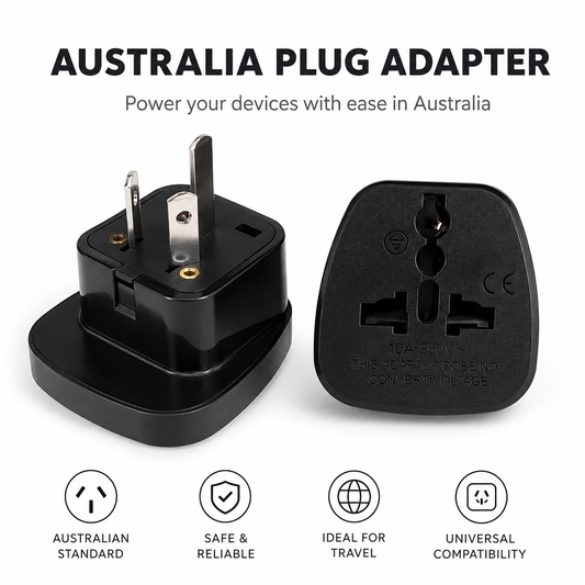 AU orders ship with the required adapter included at no extra cost